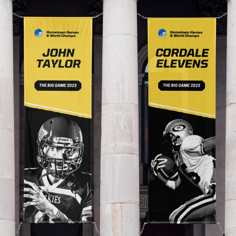 Senior Sports Banners High School Sports Banners Printing Banners Expo